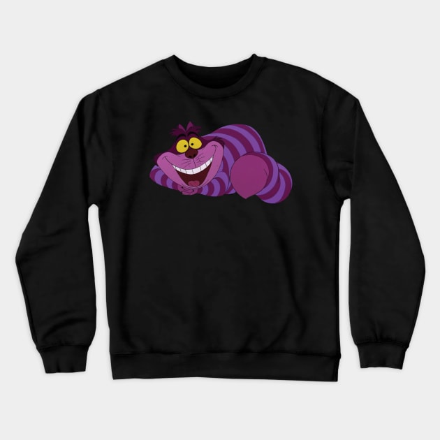 Cheshire the Cat - Classic Alice in Wonderland Crewneck Sweatshirt by Window House